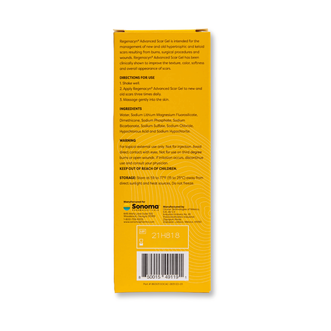 Regenacyn® Advanced Scar Gel