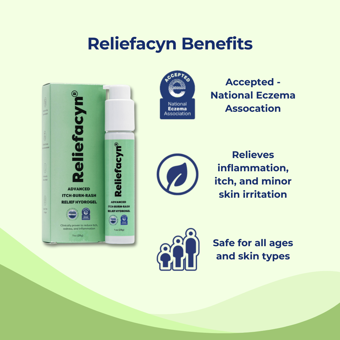 Reliefacyn® Advanced Itch-Burn-Rash-Pain Relief Hydrogel