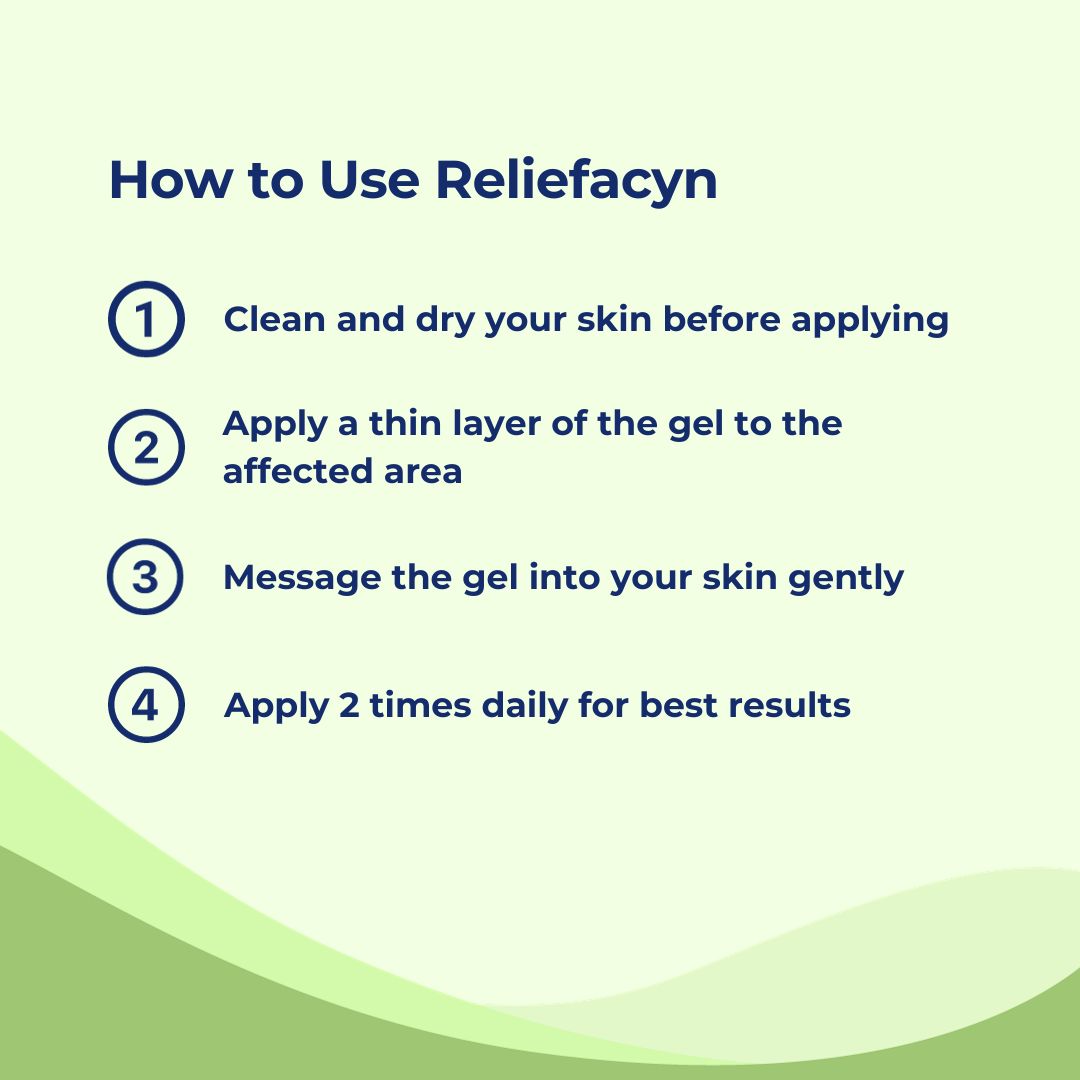 Reliefacyn® Advanced Itch-Burn-Rash-Pain Relief Hydrogel