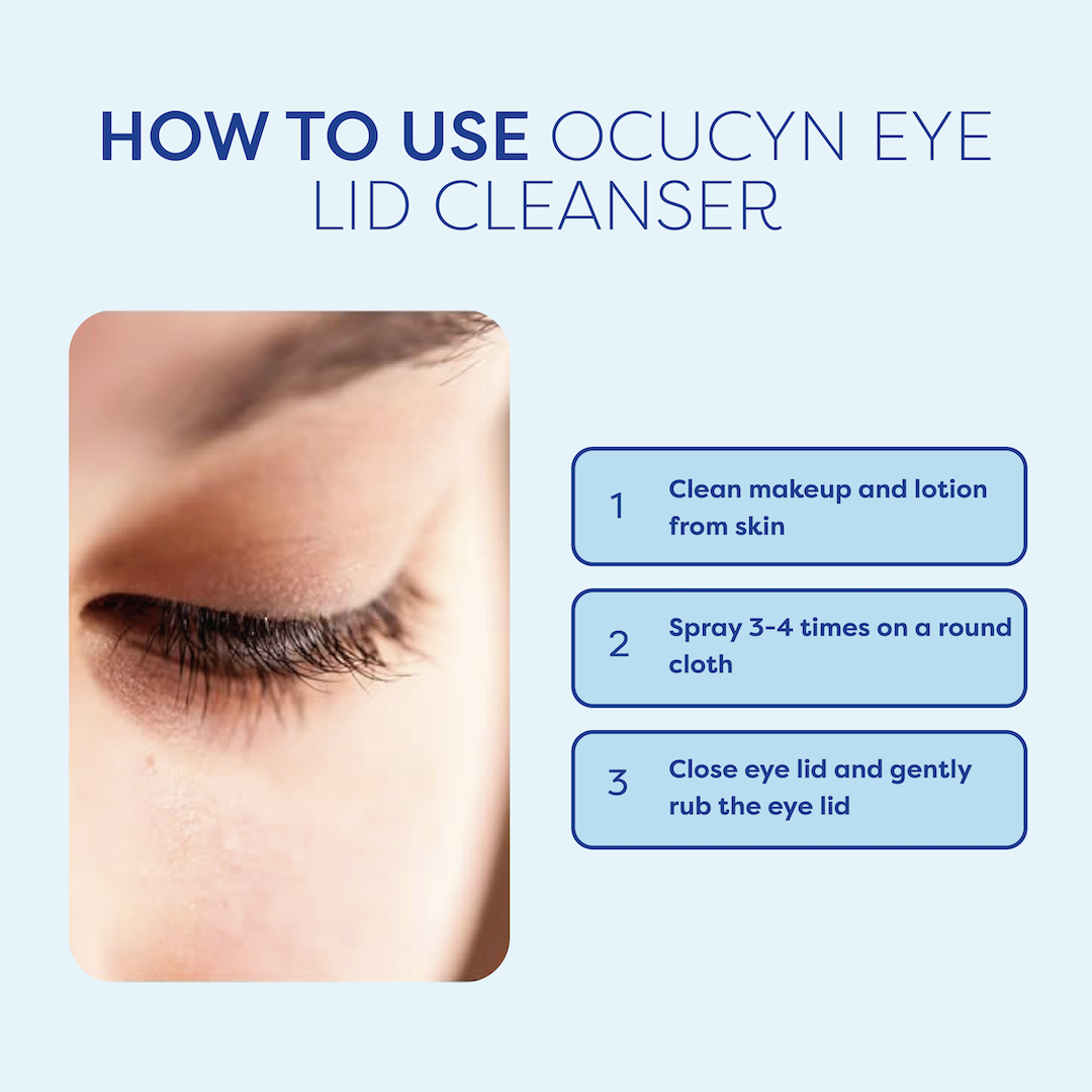 Ocucyn Eyelid and Eyelash Cleanser 2 oz