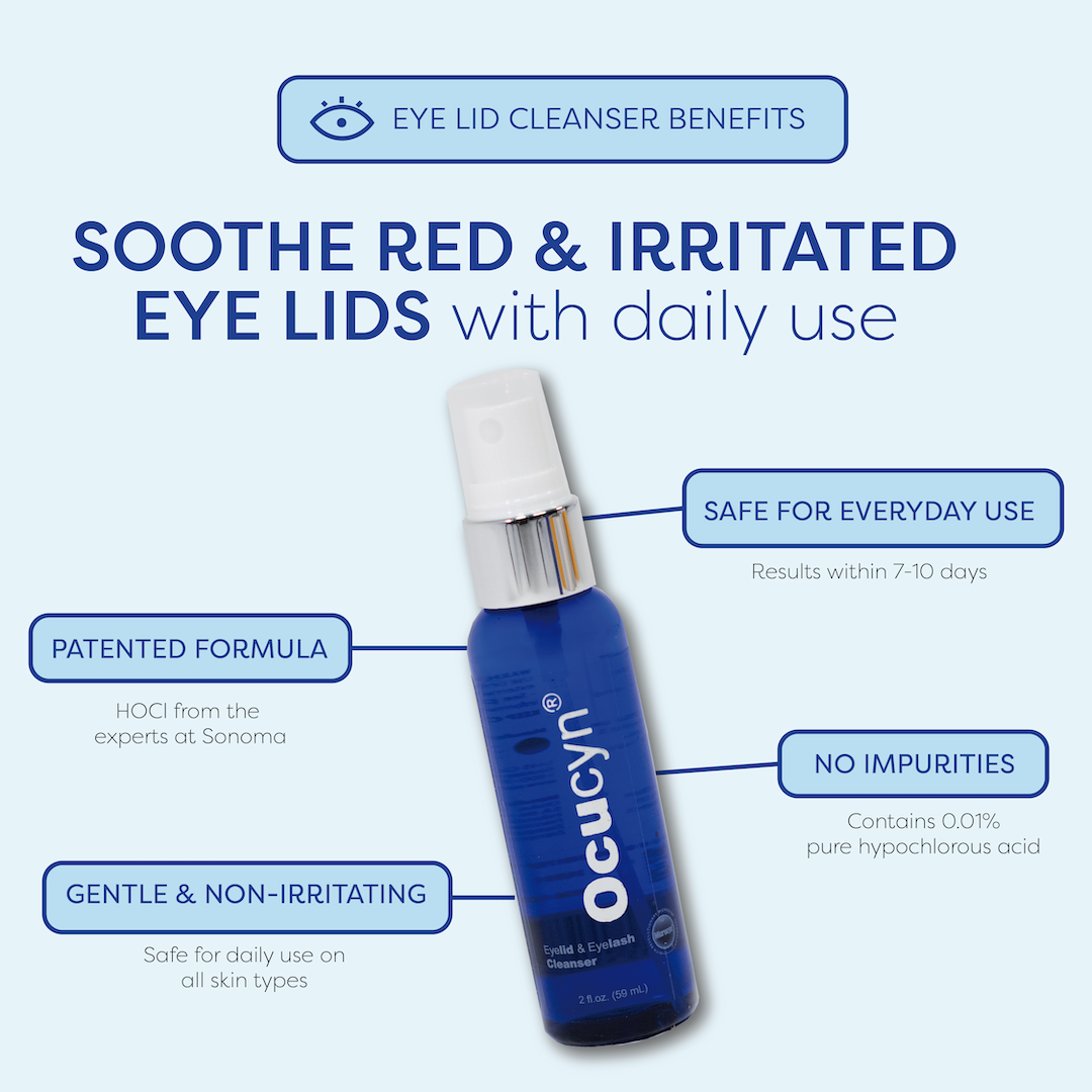 Ocucyn Eyelid and Eyelash Cleanser 2 oz