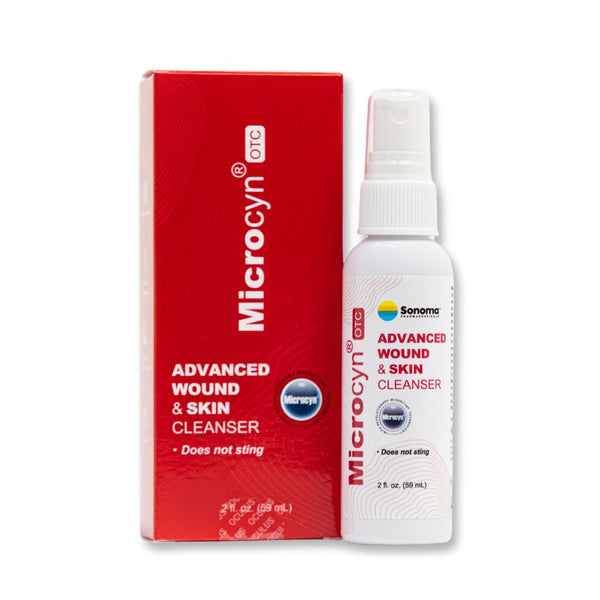 Microcyn® OTC Advanced Wound & Skin Cleanser – Sonoma Pharmaceuticals
